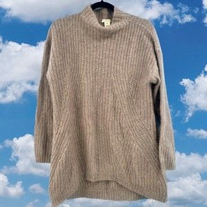 Sundance Medium Angora Wool Blend Sweater Mock Neck